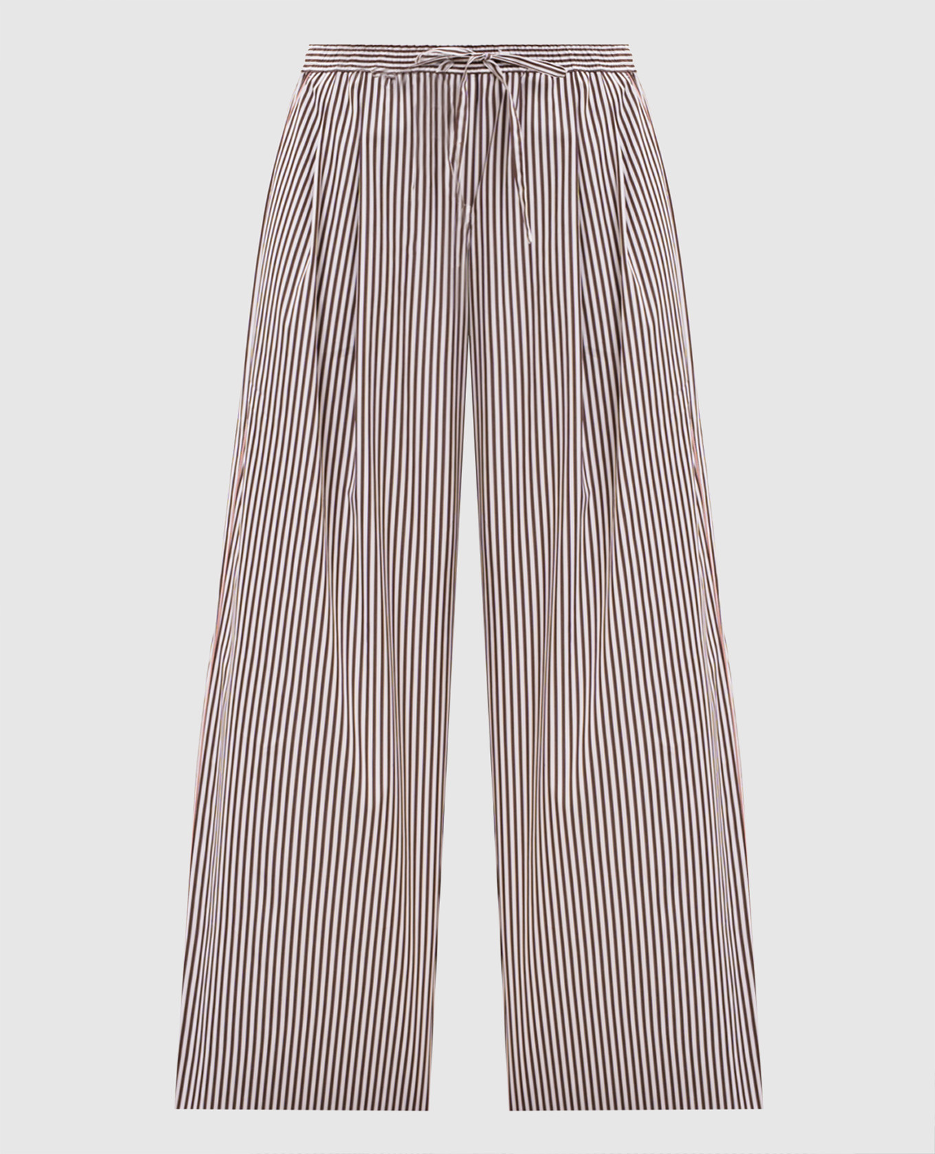 Brown striped pants