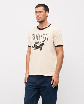 Valentino Beige T-shirt with print 8V3MG17DBC5