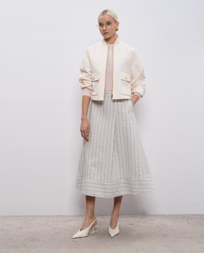 Agnona Pink wool jumper K1110680B180P