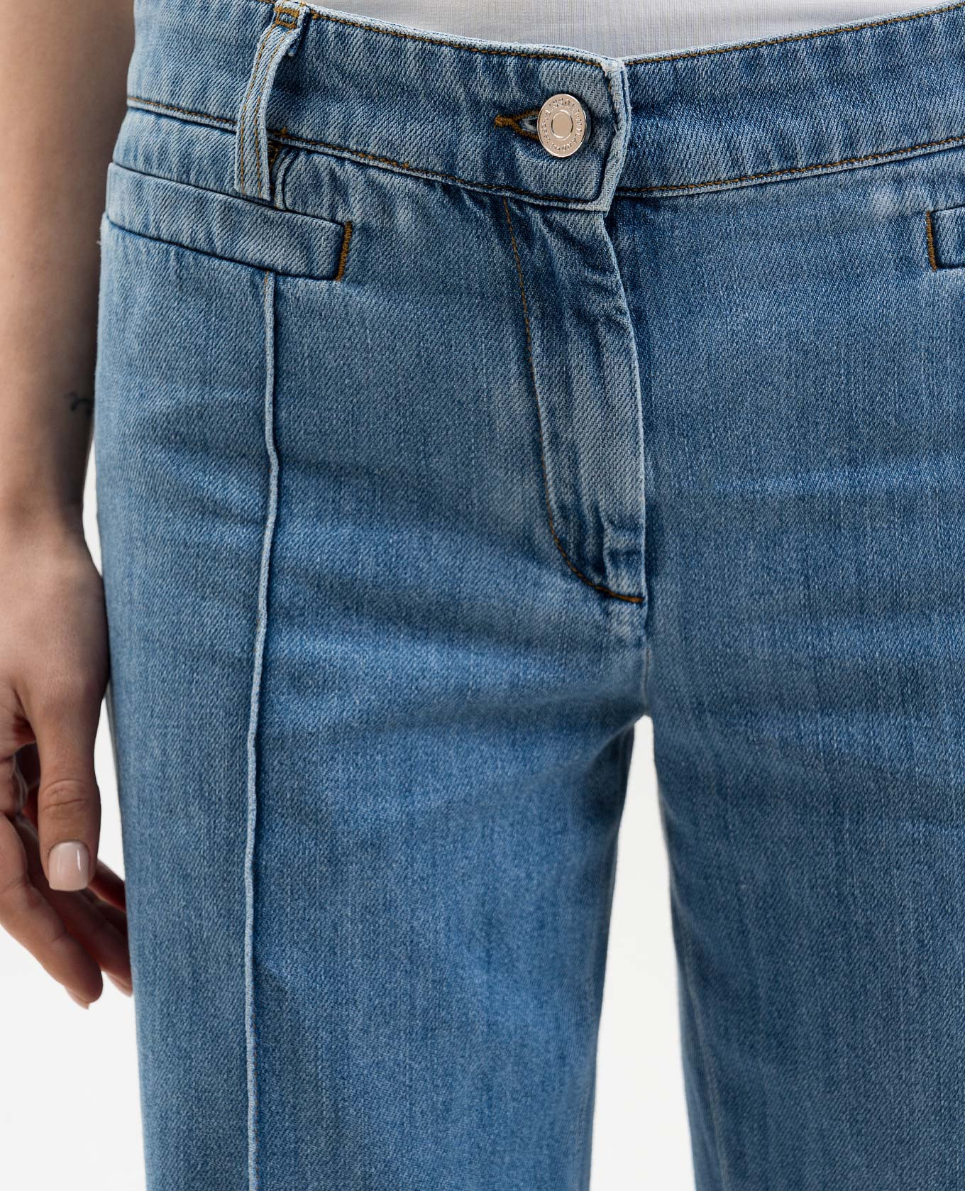 Blue flared jeans with cuffs Missoni 5