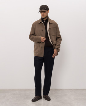 Brett Johnson Blue wool pants FW26P51LP991NAV