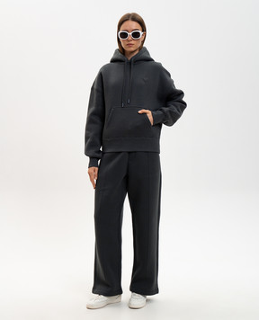 Ami Paris Grey insulated track pants UTR806749