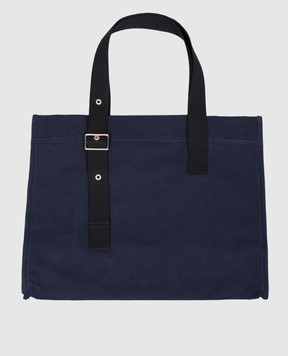Vilebrequin Blue Solid shopper BSUE9103