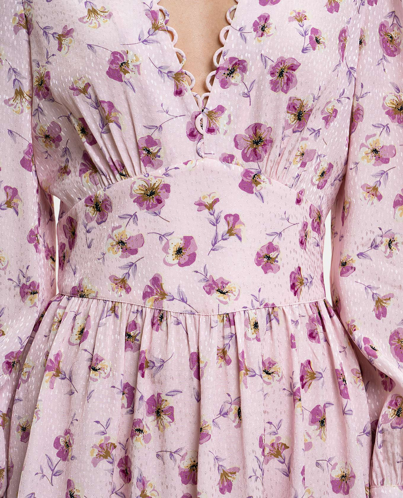 Pink printed dress Twinset 5