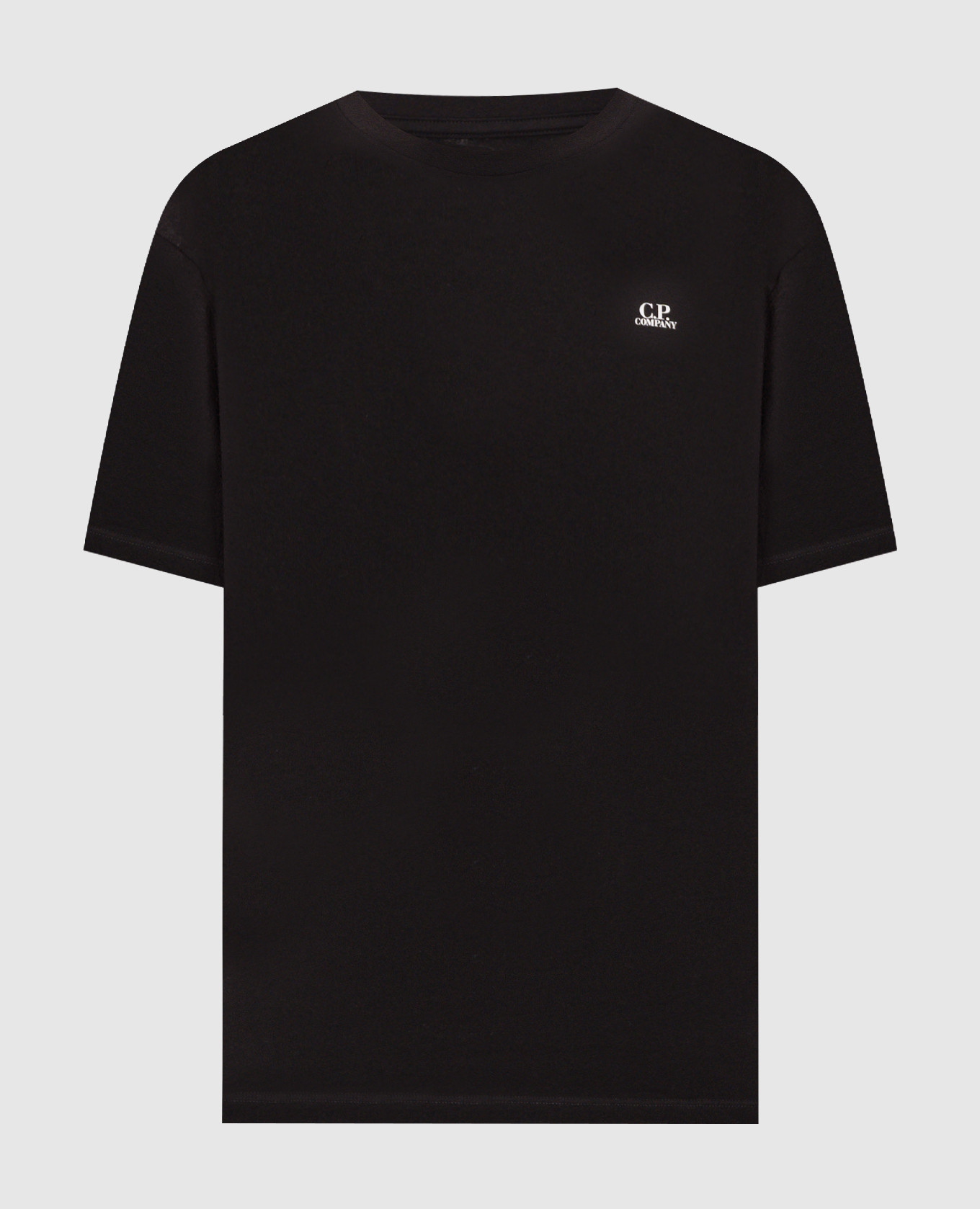 Black T-shirt with print