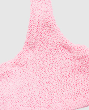 MC2 SAINT BARTH Baker children's ruffled pink swimsuit BAK000200031L