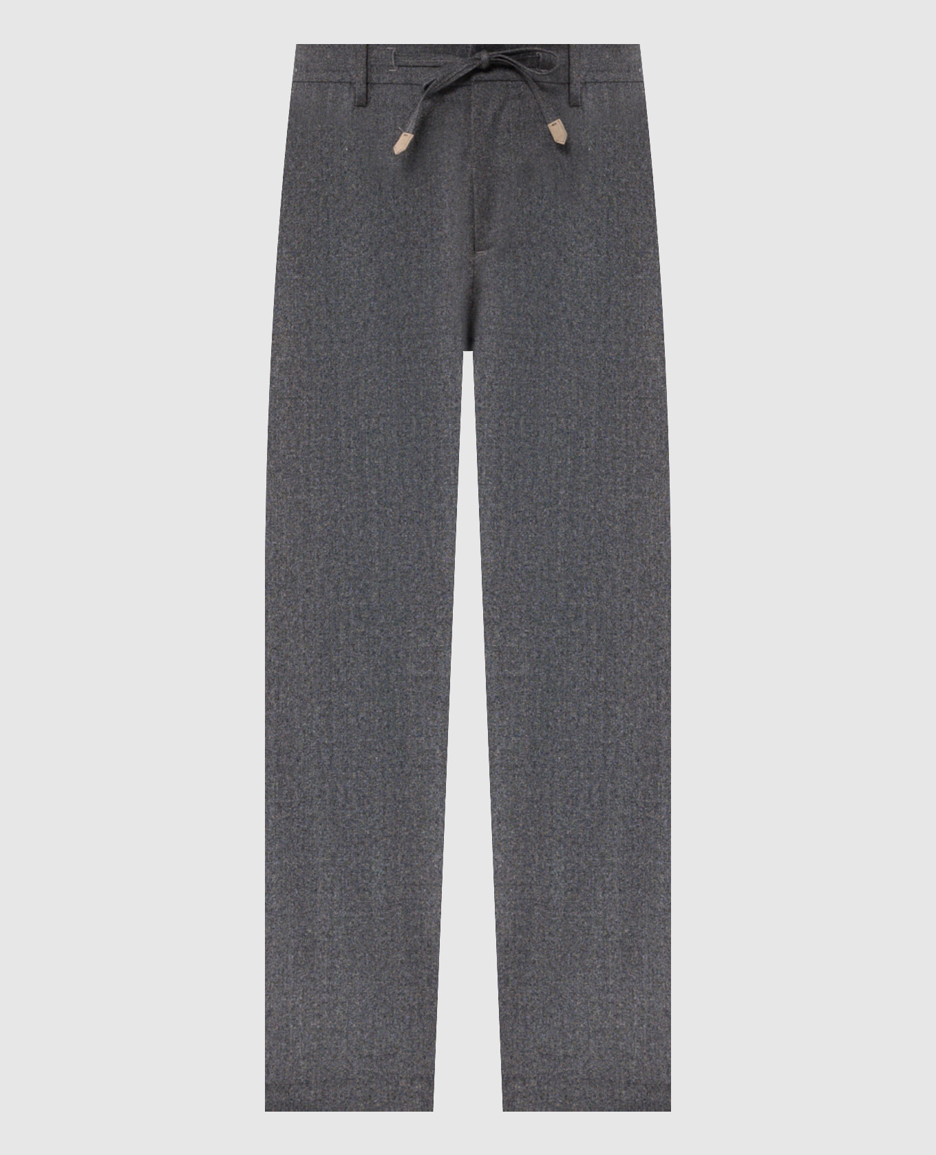 Gray wool pants