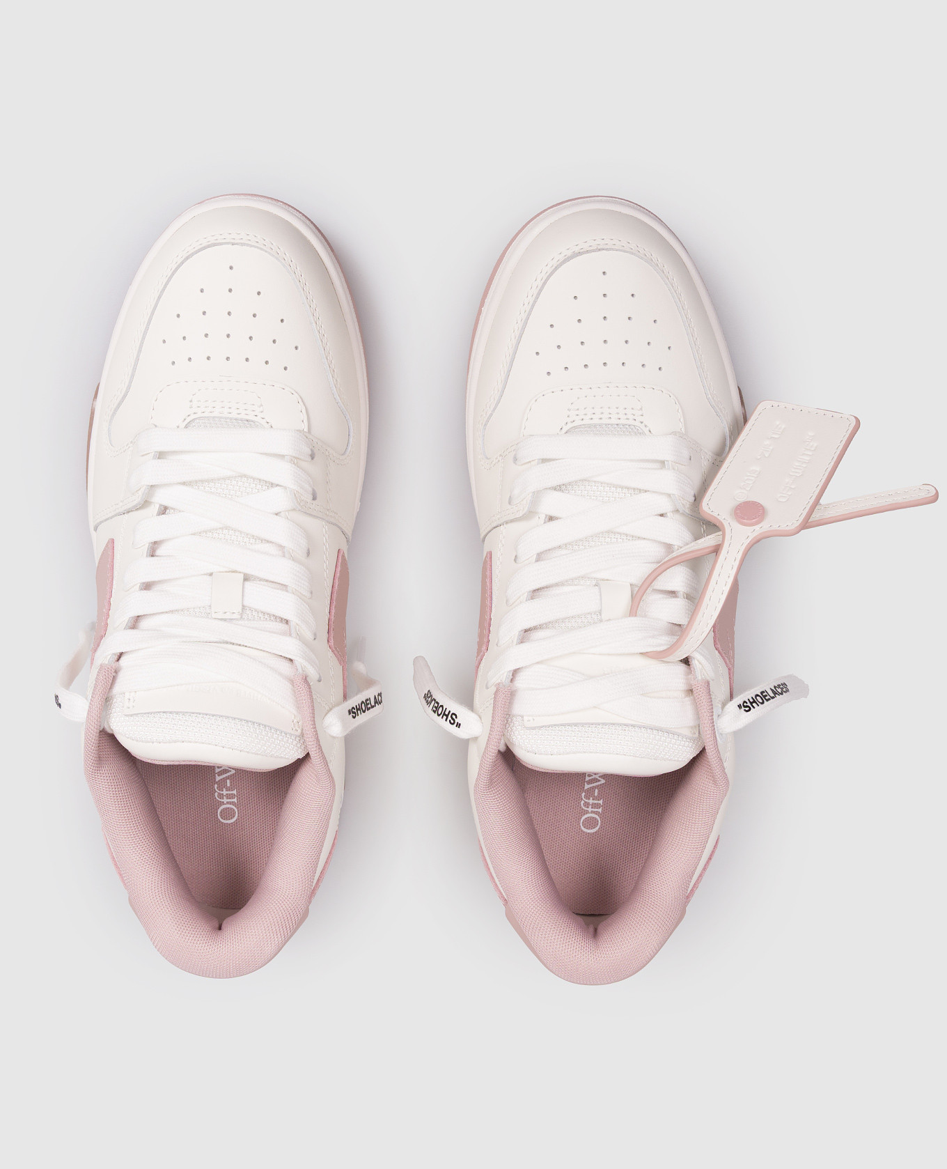 

Out Of Office white leather sneakers with logo Off-White