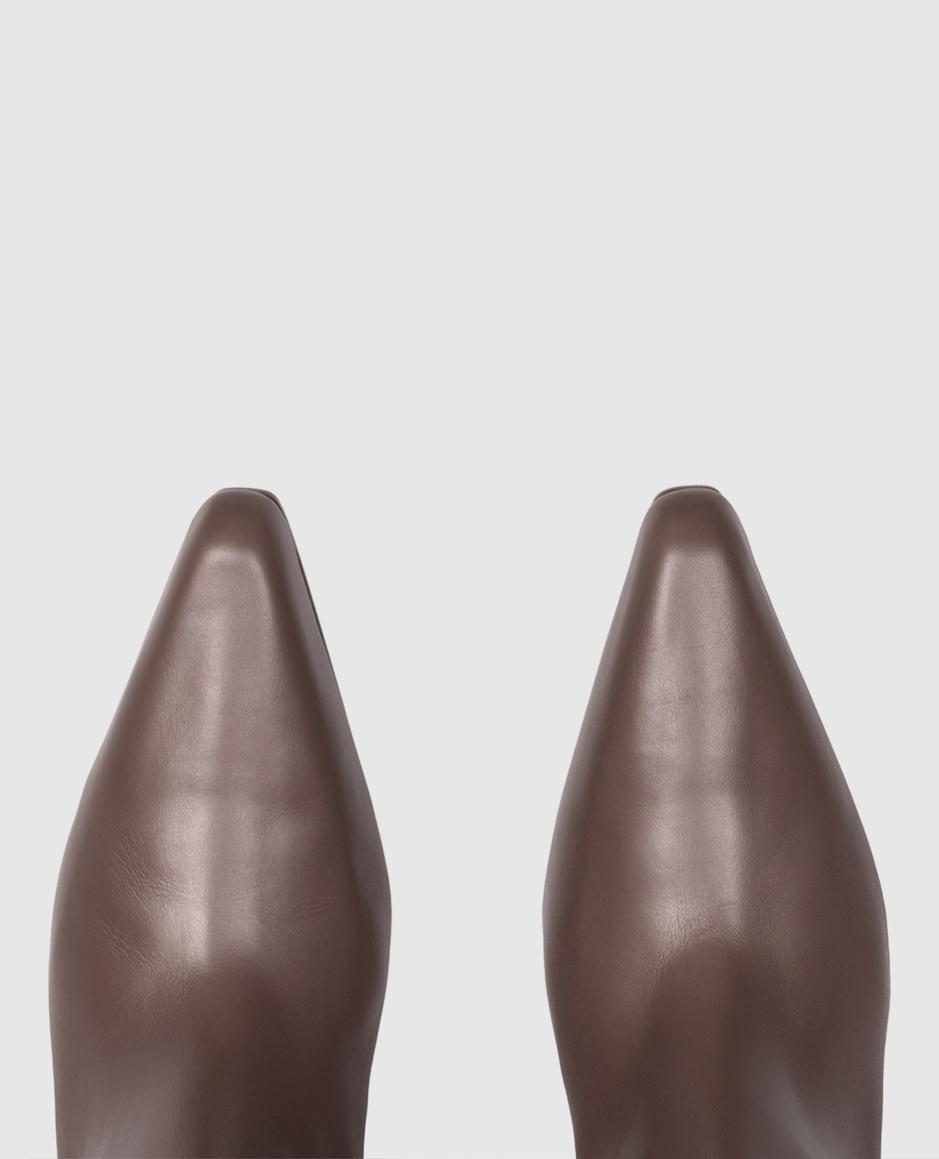 Brown leather boots JANE Paris Texas 4