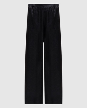 Momoni Black pants BACCARAT MOPA06617MO