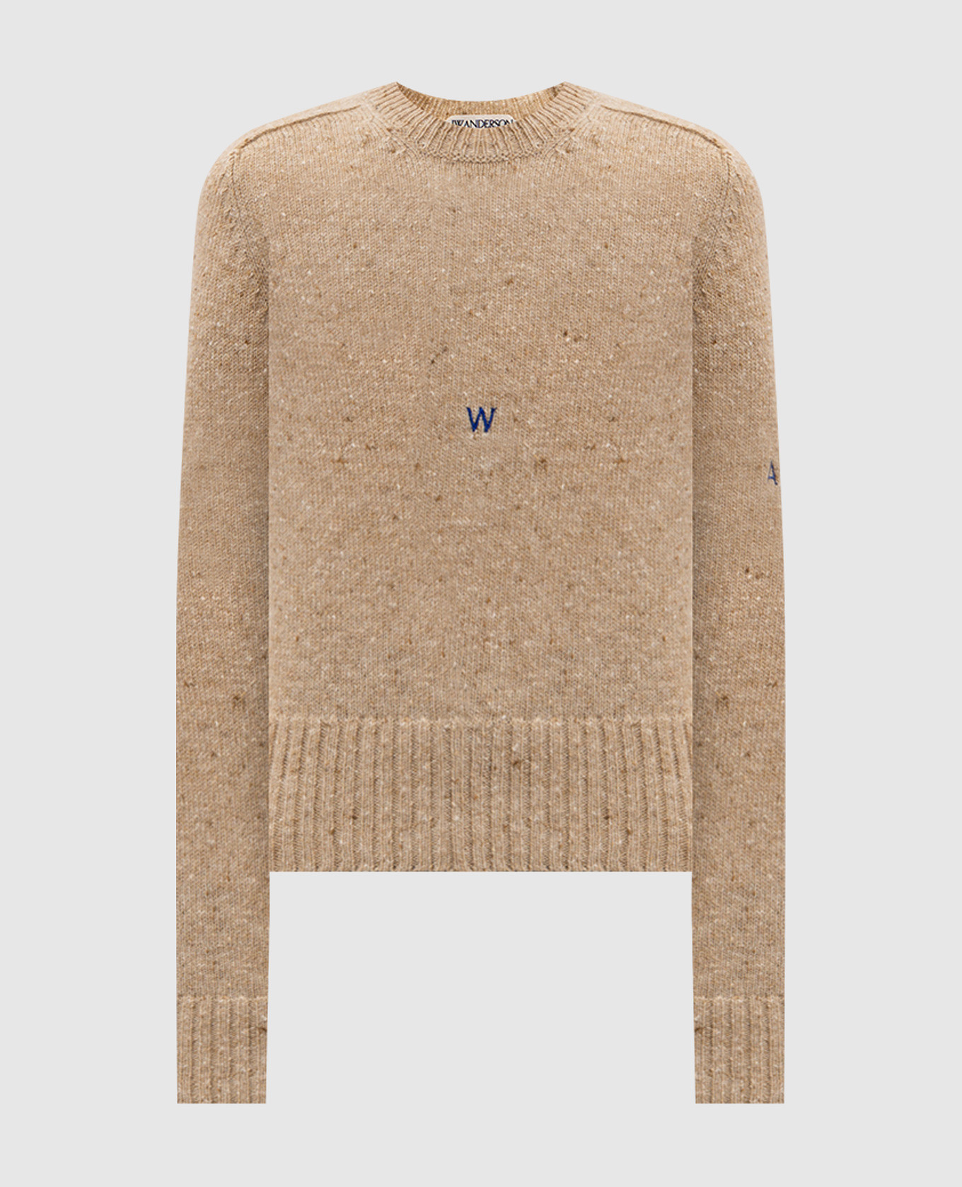 Beige wool sweater