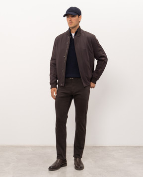 Enrico Mandelli Brown jeans 0MIAMI6252