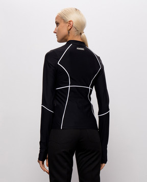 AMIRI Black monogram sports jacket AWBOAC1017