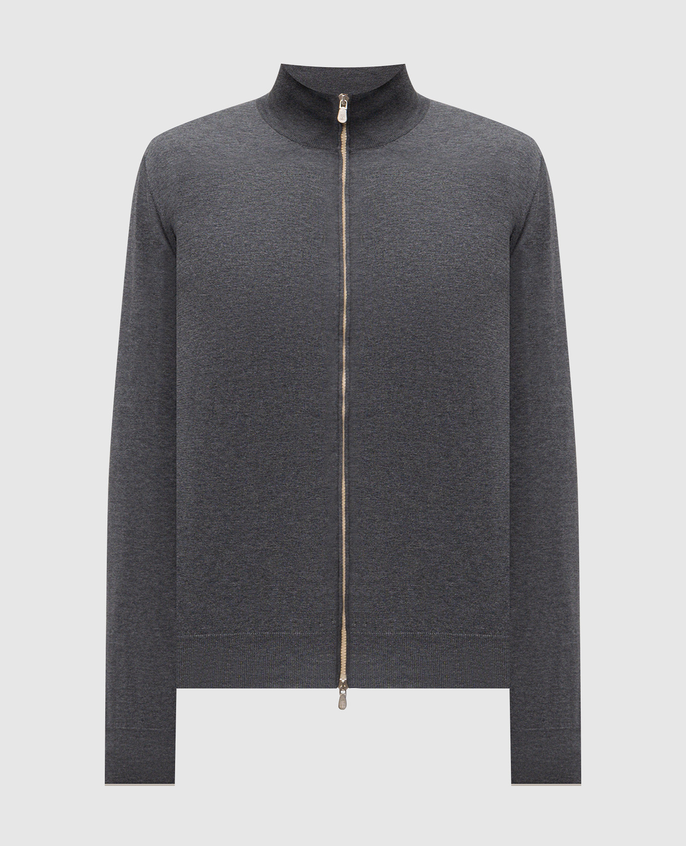 Gray cardigan