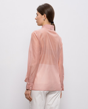 Peserico Pink silk shirt A0631608372