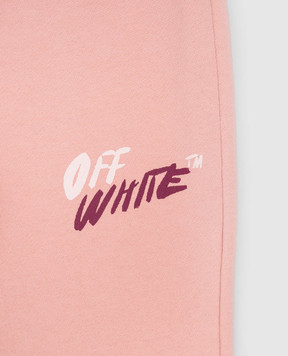 Off-White Children's pink sweatpants 44GCH00DF26F001