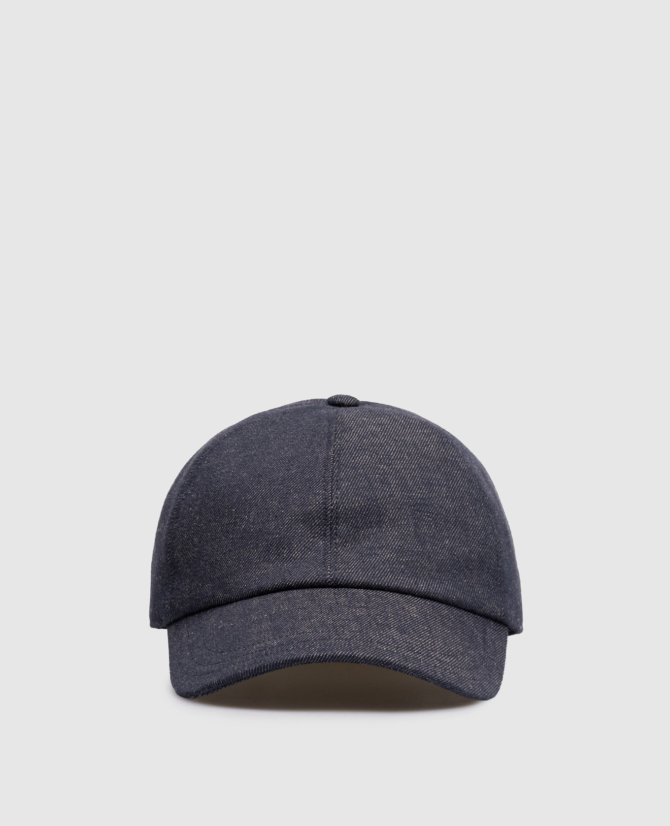 

Blue cap with linen Peserico