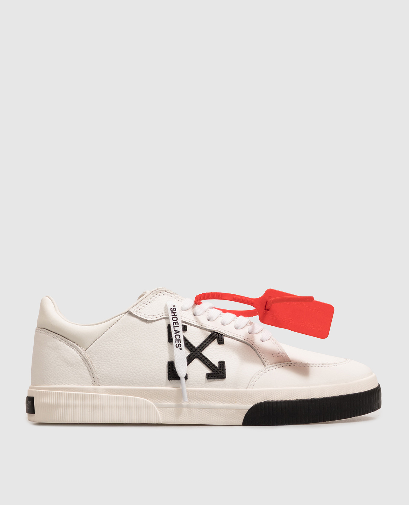 White leather Vulcanized sneakers Off-White