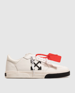 Off-White White leather Vulcanized sneakers M293C9L002
