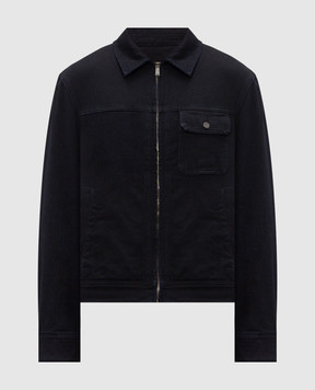 Trussardi Blue denim jacket R4068000028NMC481D20