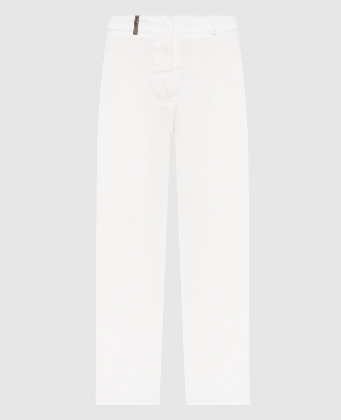 White corduroy pants Peserico