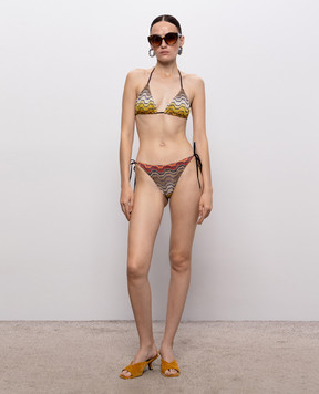 Missoni Lurex patterned swimsuit MC22SP00BR015D