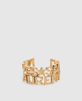Saint Laurent Love Letters gold bracelet 875023Y1500