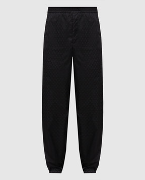 Alexander McQueen Black printed sweatpants 842998QRACA