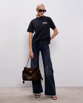 Balenciaga Black Masking Tape T-shirt 850990TTVL6