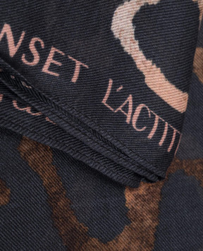 Twinset Leopard print scarf 262AA4030