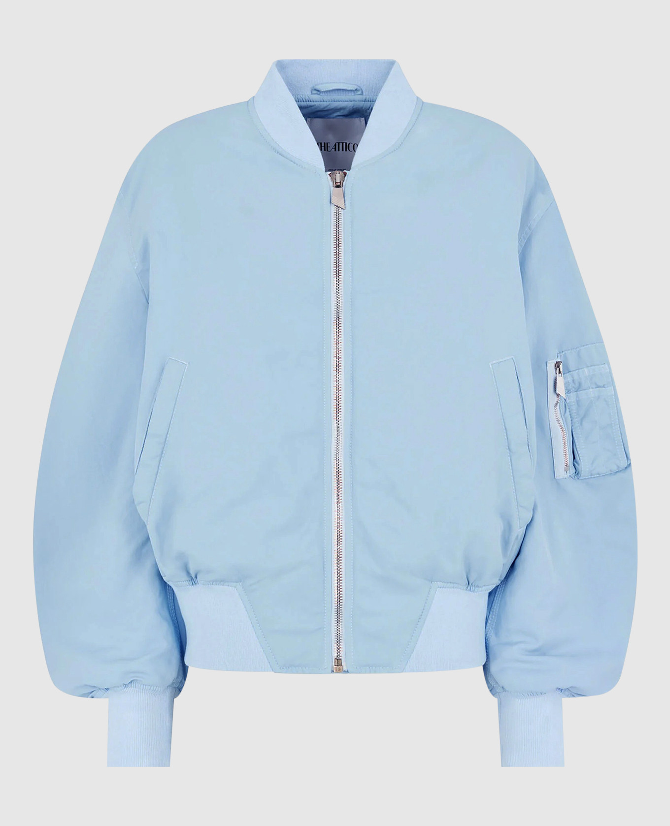 

Blue bomber jacket The Attico, Light blue