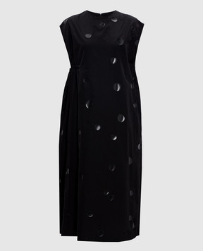 Y`S Yamamoto Black midi dress YQD05025