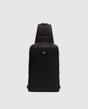 Stefano Ricci Black leather sling bag ND219GUVD