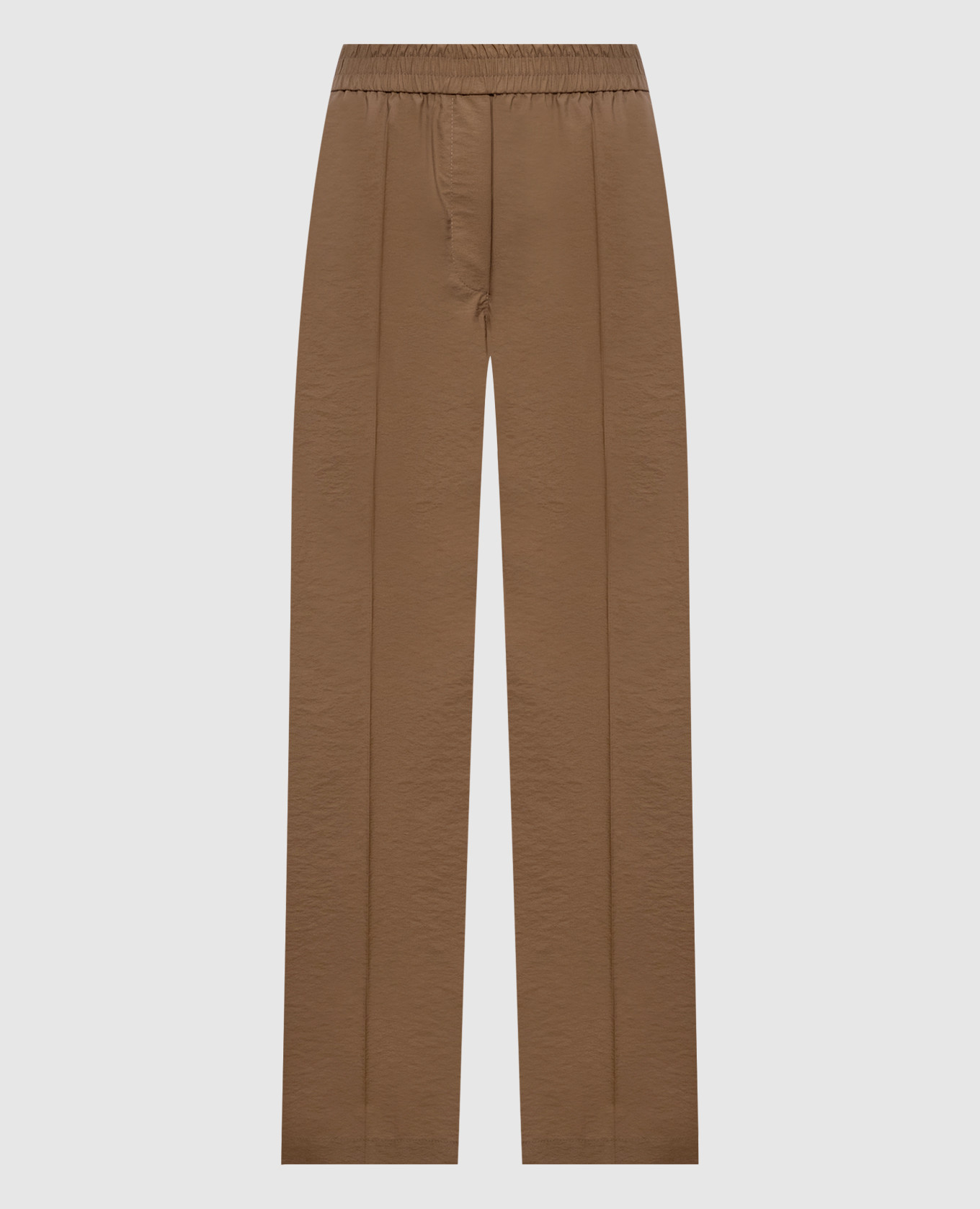 Brown cotton pants