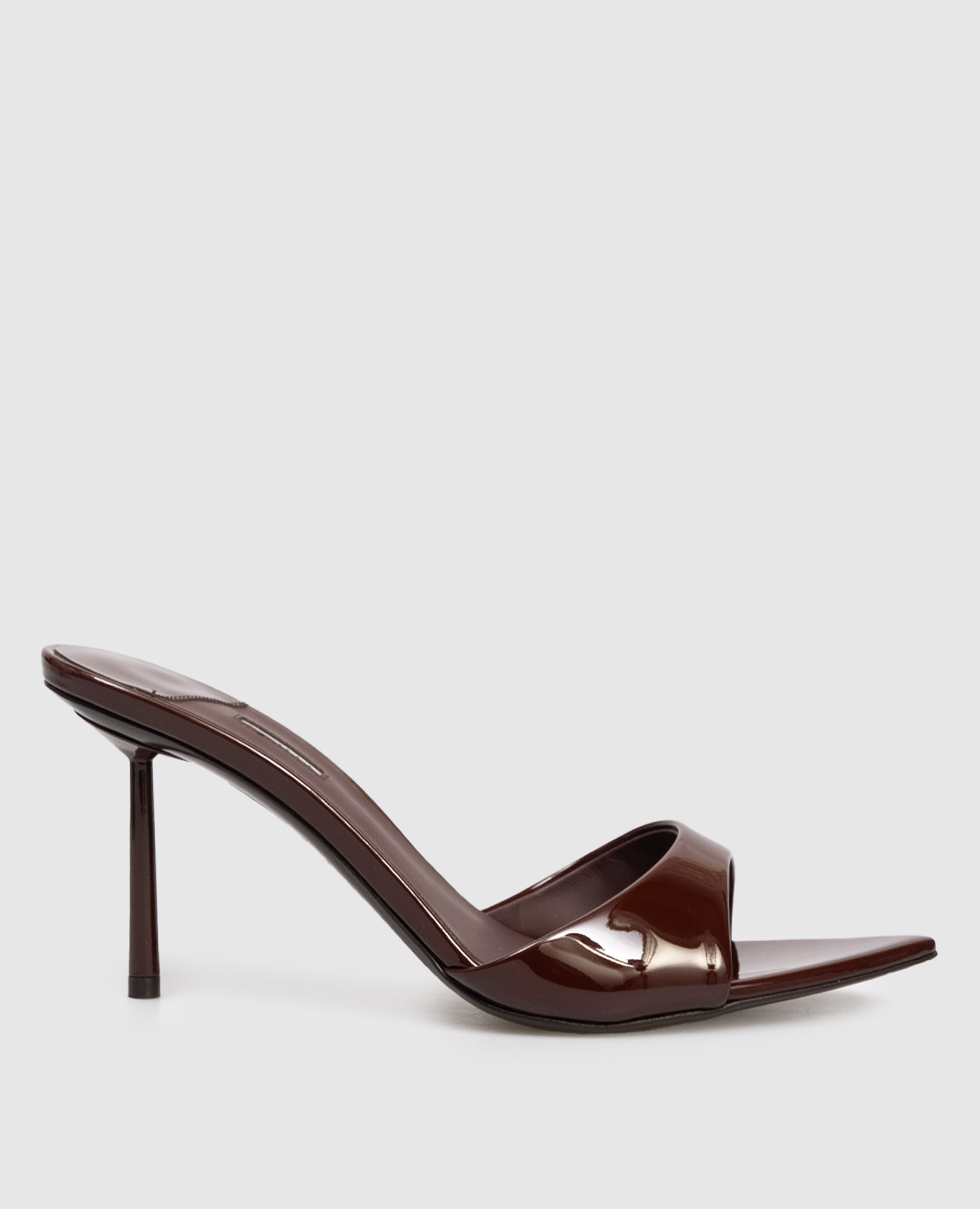 

BELLA burgundy patent leather mules Le Silla