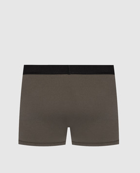 Tom Ford Khaki logo boxer briefs T4LC31040