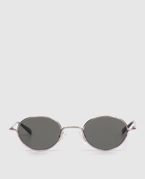 Alexander McQueen Silver sunglasses with logo engraving 861683I3330