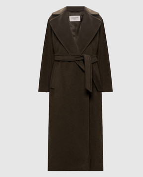 Max Mara Weekend TEMPERA khaki alpaca wool coat WKDTEMPERA