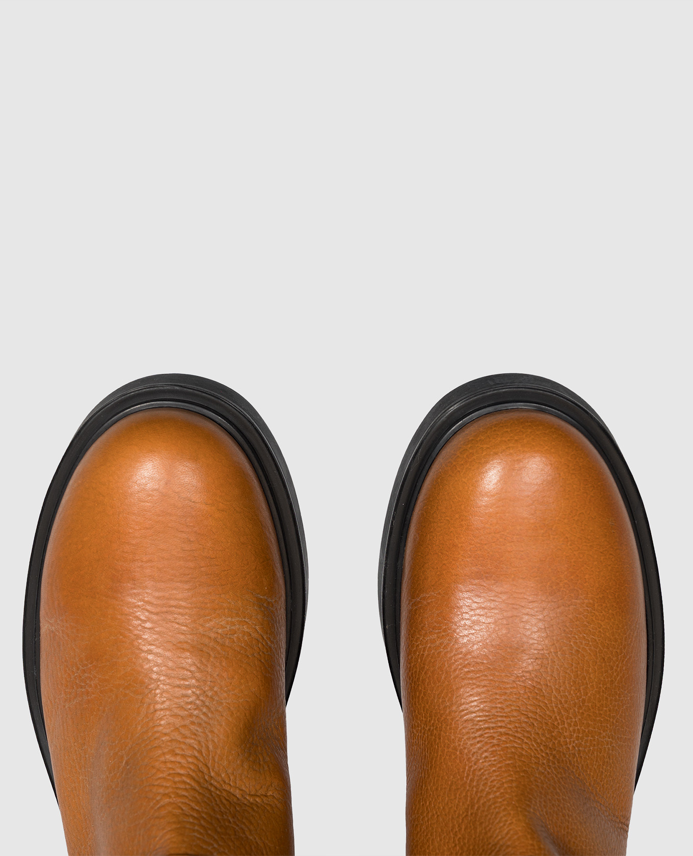 Loren brown leather boots AGL 4