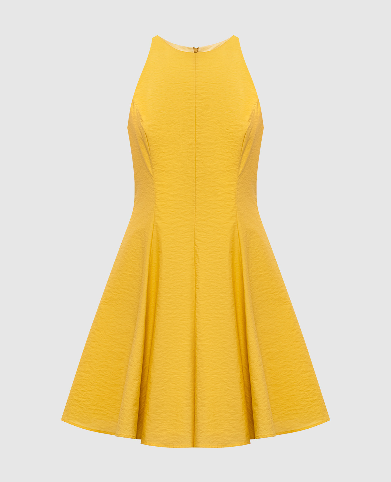 

Yellow mini dress with a harvester effect Brunello Cucinelli