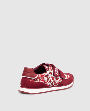 Dolce&Gabbana Children's Cushion sneakers with Majolica print DA5321A05582736