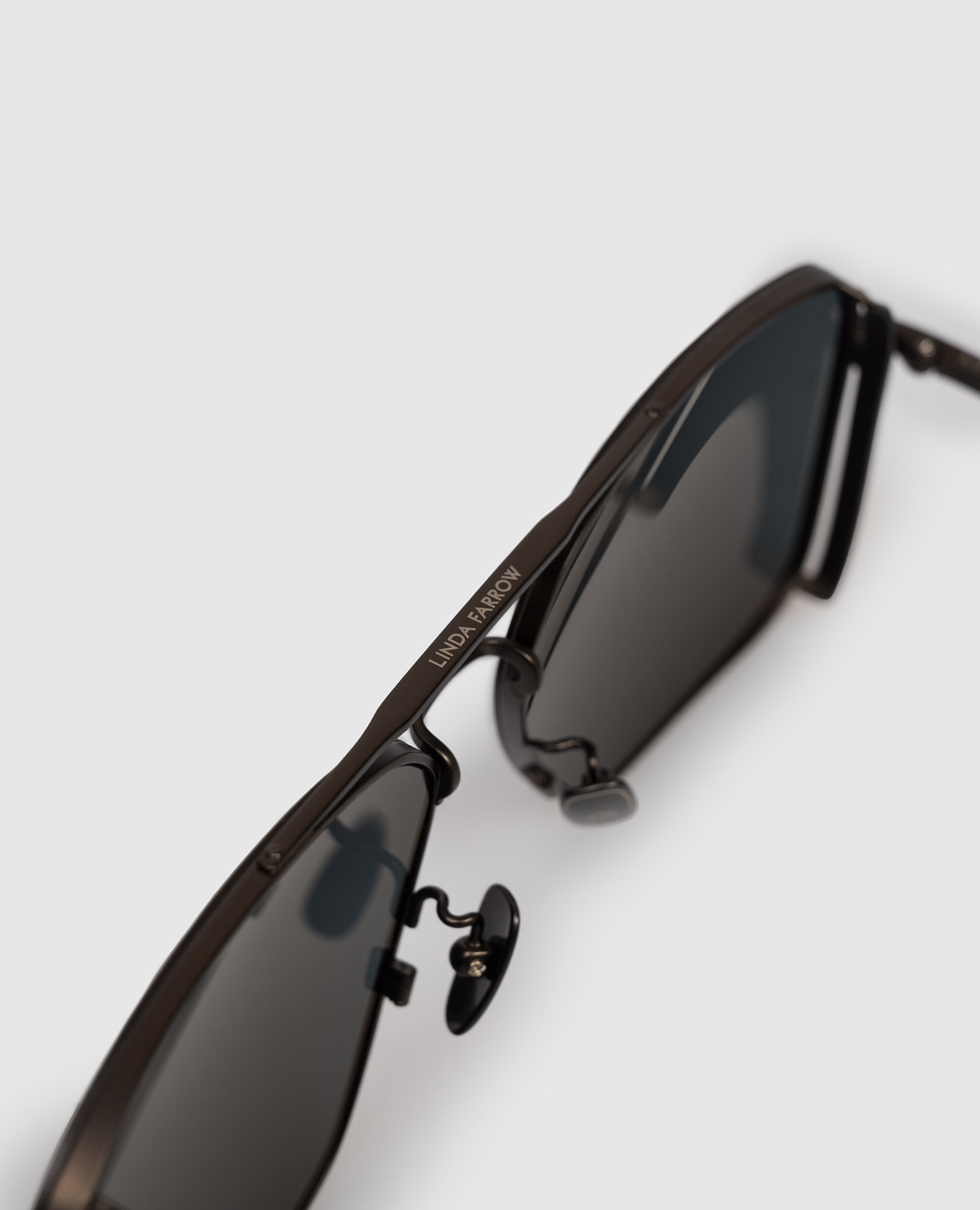 Asher black sunglasses Linda Farrow 4