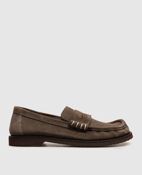 JW Anderson Brown suede loafers MO0005LA0415