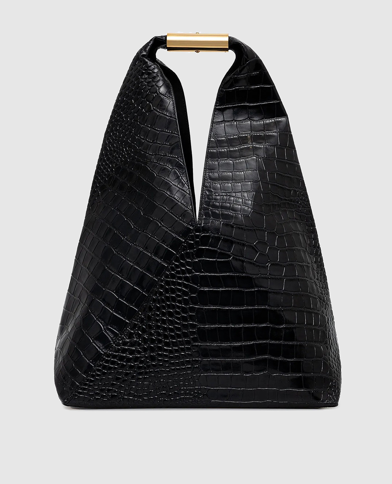 

Black glossy bag with emblem Maison Margiela MM6