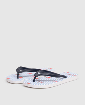 MC2 SAINT BARTH Children's blue flip-flops FLFL00100762L