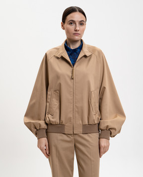 Gabriela Hearst Brown Wynne jacket 3265025T134