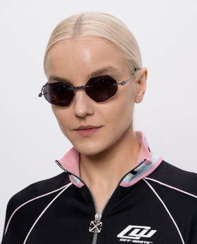 Kuboraum Grey Sunglasses H44 KRSH44BBS000004Y