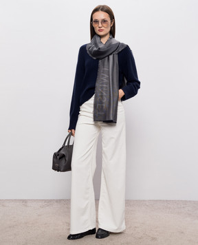 Twinset Blue cashmere pullover 262TT3391