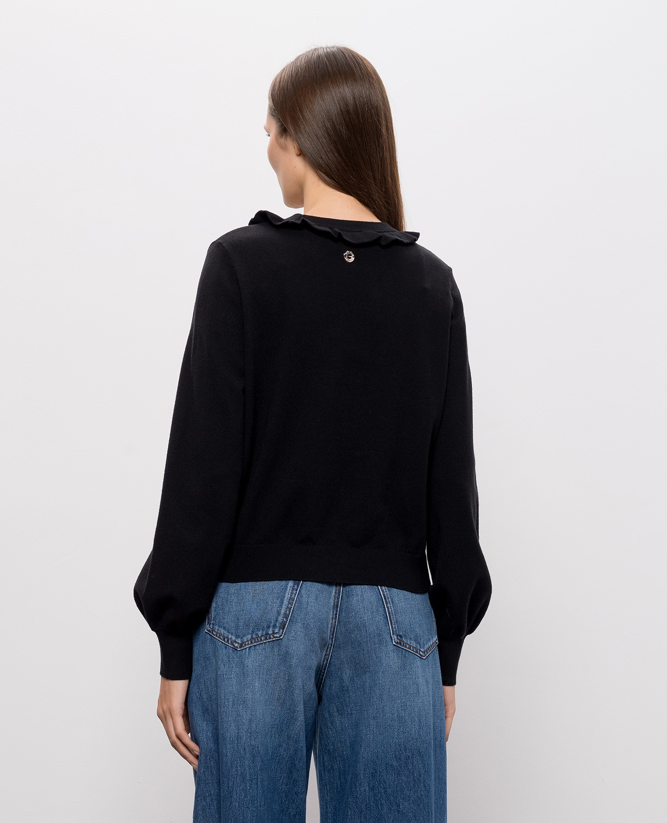 Black cardigan and top set Twinset 4