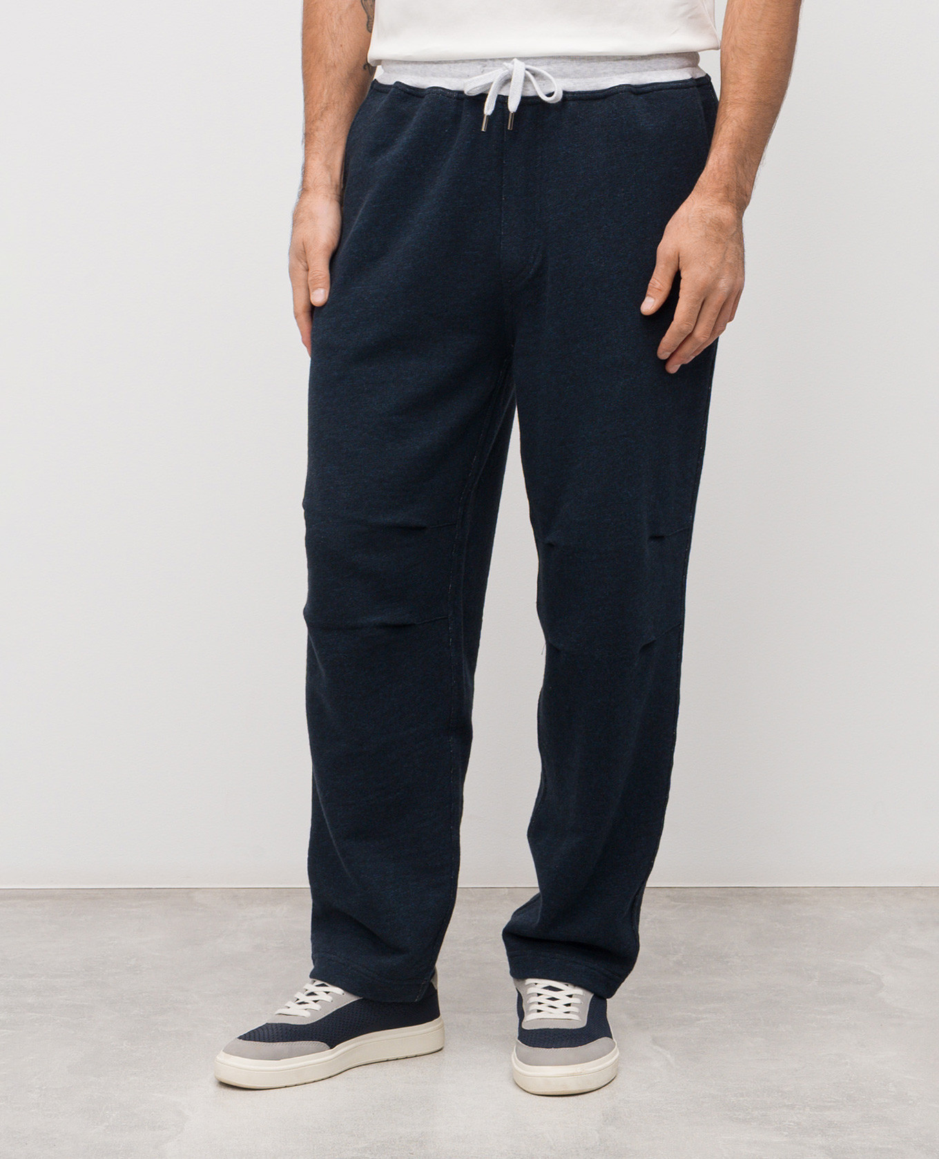 Blue sweatpants Brunello Cucinelli 3